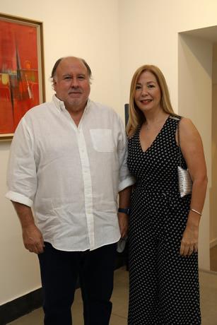 Luis Machado y Flavia Cortina.